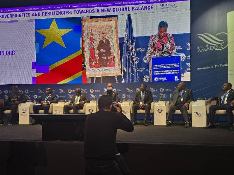 Au forum Medays à Tanger, Julien Paluku met en lumière les opportunités d’investissement qu’offre la RDC