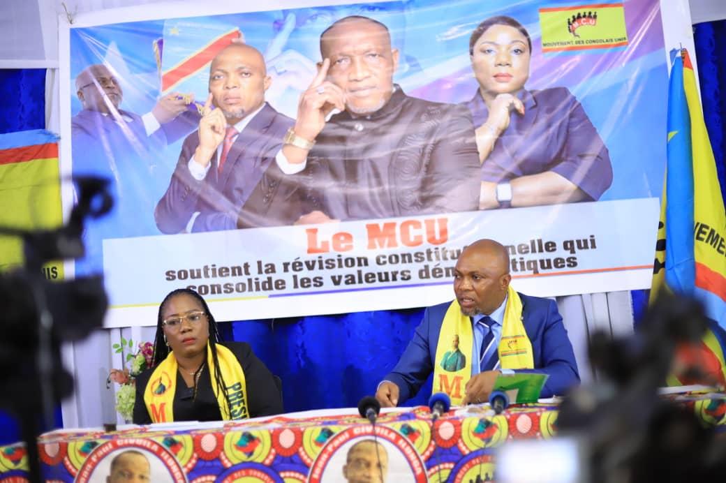 Constitution : Le parti MCU soutient Félix Tshisekedi et propose notamment la suppression de la primature et du Sénat