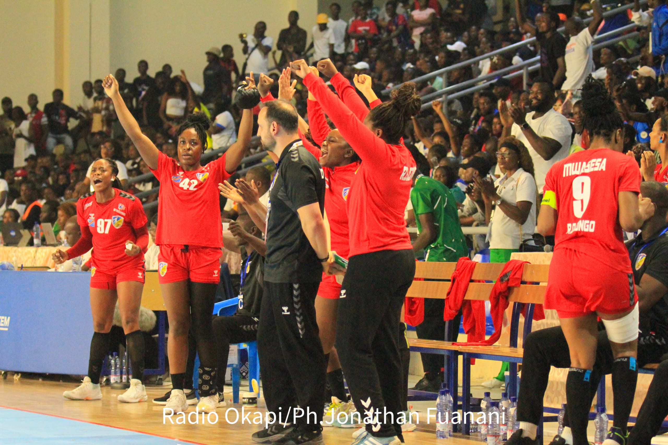 XXVIe CAN Handball senior dames RDC 2024 : les Léopards se qualifient en quarts de finale