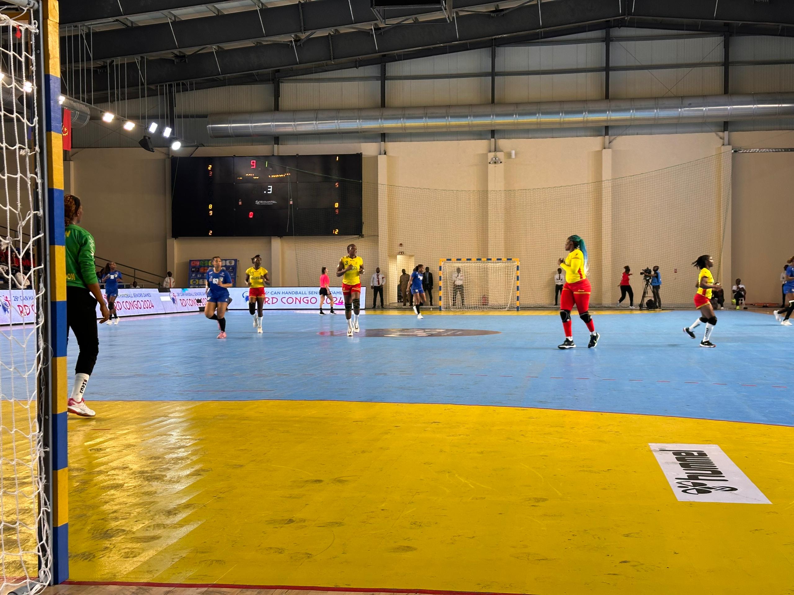 XXVIe CAN handball seniors dames : les Léopards de la RDC battues par les Lionnes indomptables du Cameroun